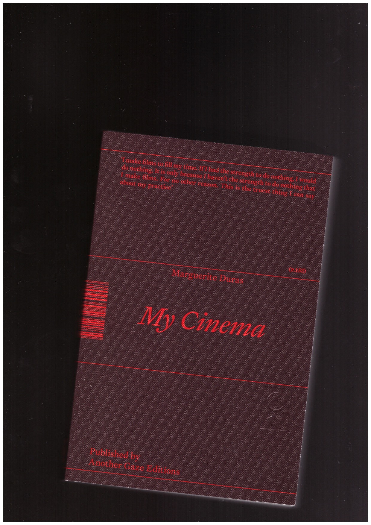 DURAS, Marguerite - My Cinema